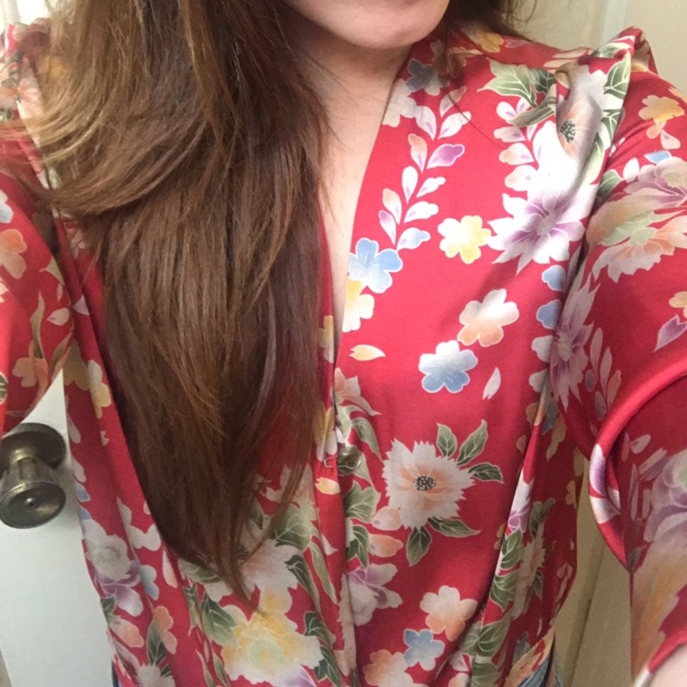 Zara floral blouse - Picture 3 of 5